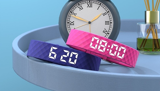 Smart Sports Monitoring Wristband Watch 6 Colours