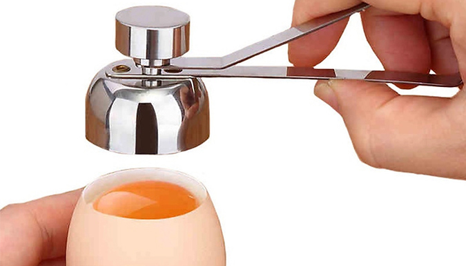 Stainless Steel Egg Shell Top Cutter