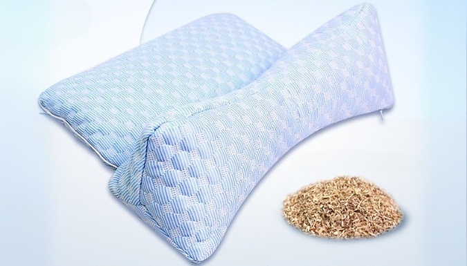 Cooling Buckwheat Cervical Pillow - 2 Styles & 3 Colours