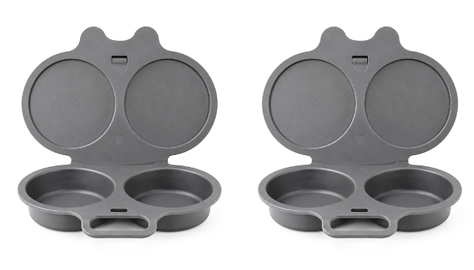 2-Pack of Microwavable Egg Cookers
