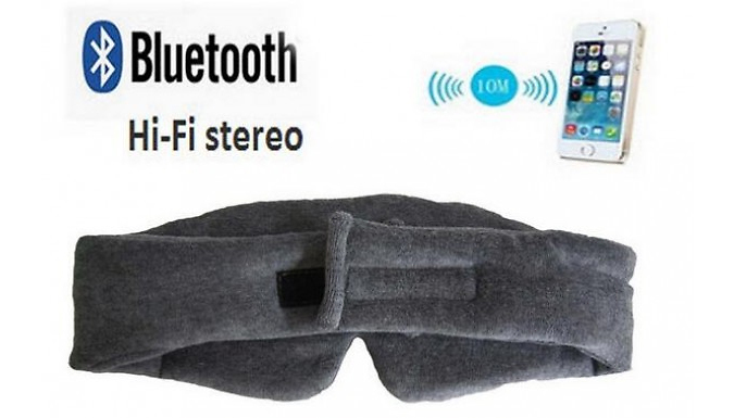 Bluetooth Memory Foam Eye Mask - 2 Colours
