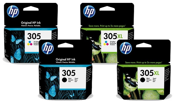 HP Black, Colour or Combo Printer Ink Cartridges - 34 Options!