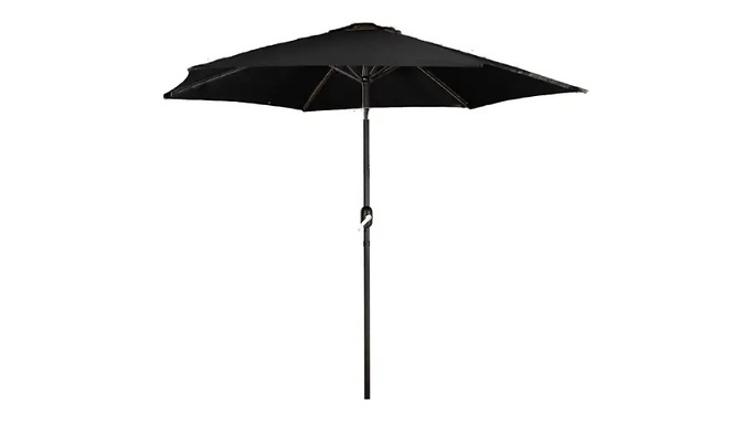Image of 2M Tilt and Crank Lightweight Parasol - 3 Colours!