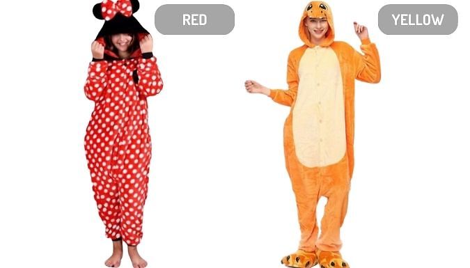 Novelty Flannel Onesie - 4 Sizes, 5 Designs