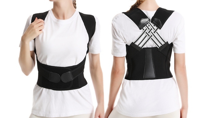 Orthopaedic Back Posture Corrector - 2 Colours & 6 Sizes