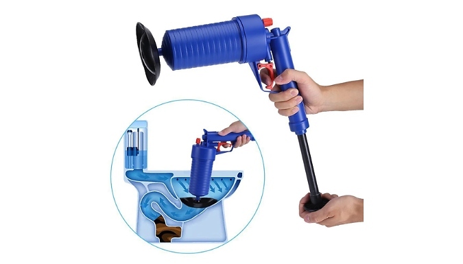 Pneumatic One-Shot Drain Cleaner