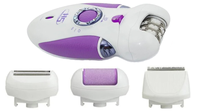 4-in-1 Silk Epilator Set