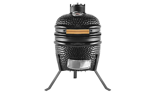 Kamado Ceramic Egg Grill! - 13 Inch