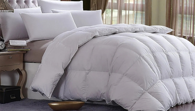 13.5 Tog Duck Feather & Down Duvet Quilt - 4 Sizes