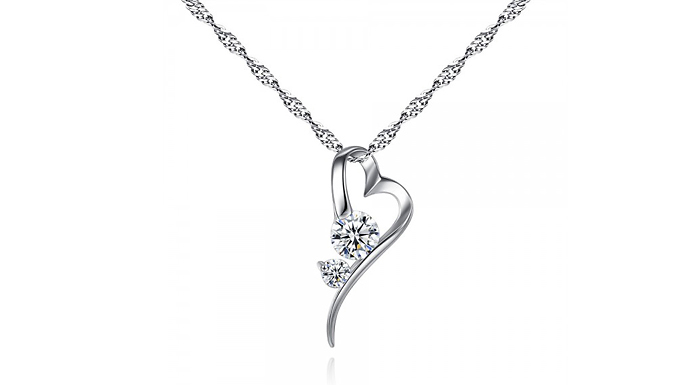 Heart Pendant Necklace!