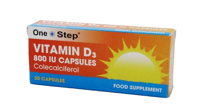 Overall Health Vitamin D3 800IU Capsules - 4 Month Supply!