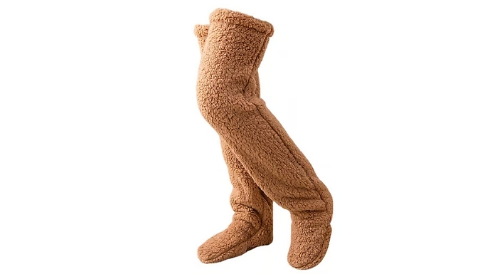 Thermal Thigh-High Leg Warmer Socks - 5 Colours