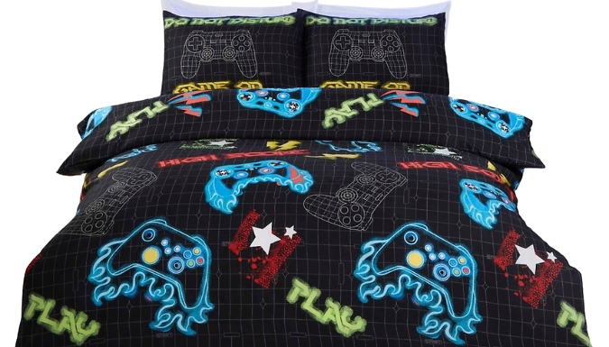 Gamer Design Duvet Cover Set - 2 Sizes