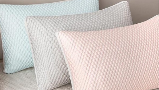 Ice Cooling Bed Pillow - 3 Colours & 3 Firmness Options!