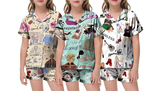 Kids & Adults Singer-Inspired Sleepwear Set - 6 Styles, 11 Sizes