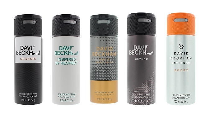 David Beckham Deodorant Spray! - 5 Scents, 150ml