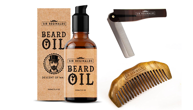 Sir Reginald's 3pc Beard Kit