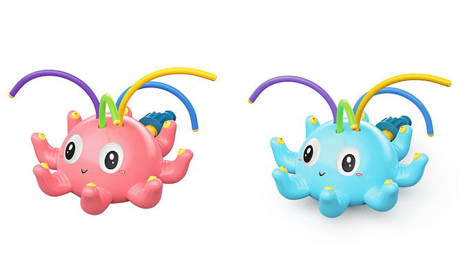 Garden Water Sprinkling Octopus Toy - 2 Colours