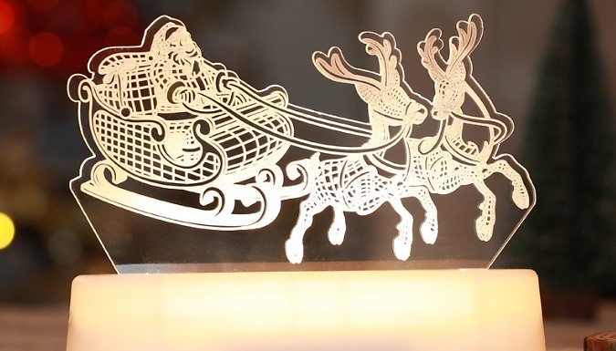 Illuminating Christmas Decoration - 3 Designs