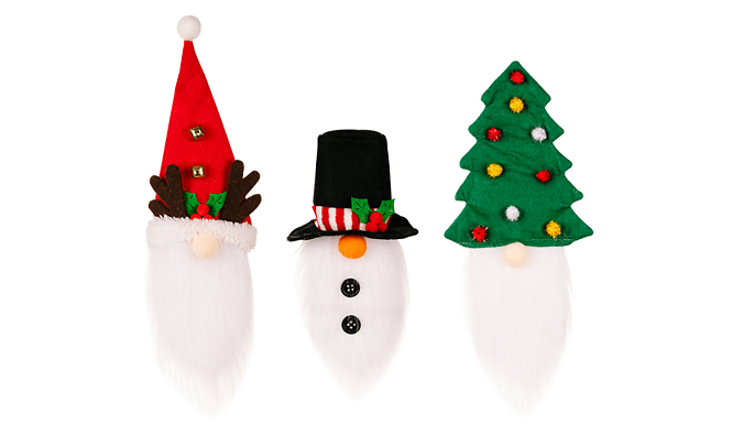 Christmas Wine Bottle Covers - 3 Styles at Go Groopie