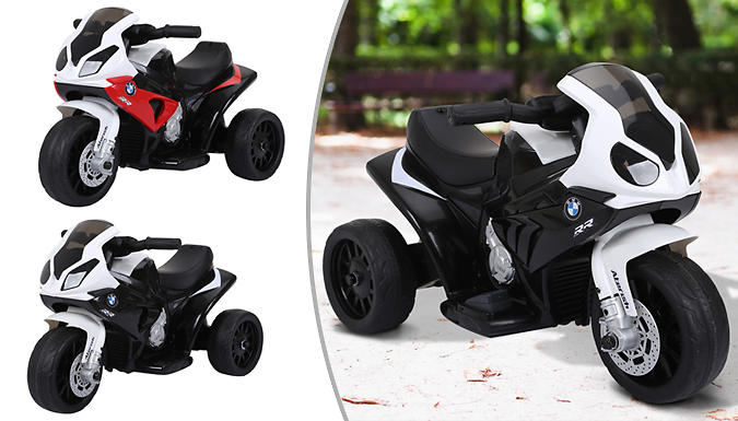 BMW Kids Ride-On Electric Motorbike - 2 Colours