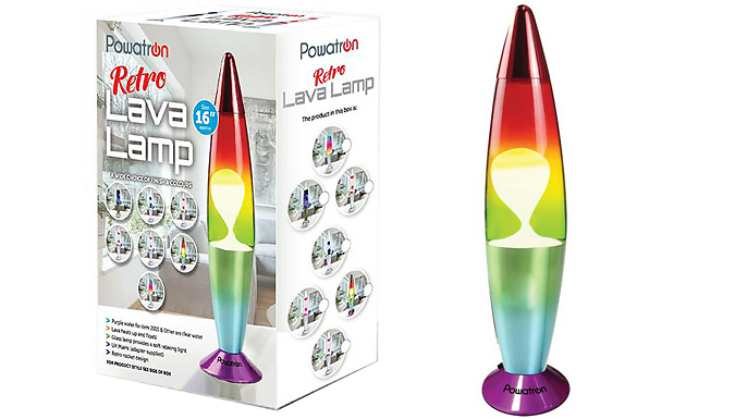 Rainbow Lava Lamp