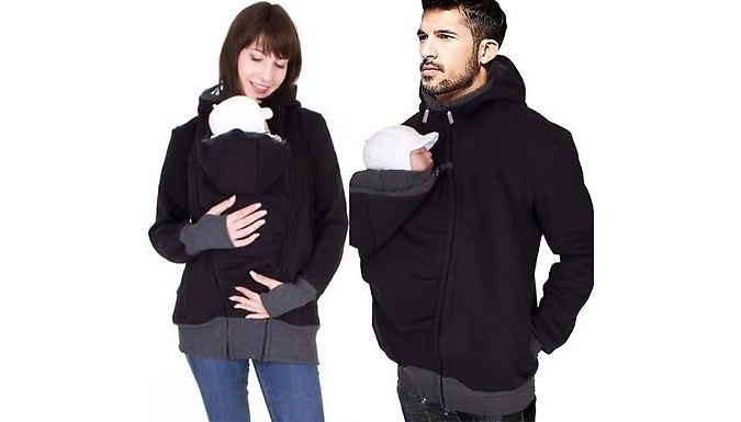 Parent and Baby Carrier Hooded Jumper - 4 Sizes!