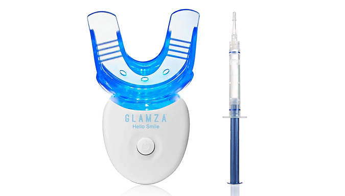 Glamza Hello Smile Mouth Tray & Optional Whitening Gel
