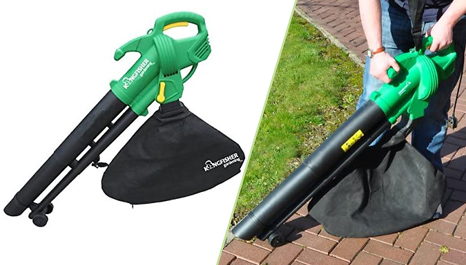 Kingfisher garden blower deals vac