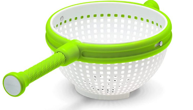 2-in-1 Collapsible Salad Spinner & Colander