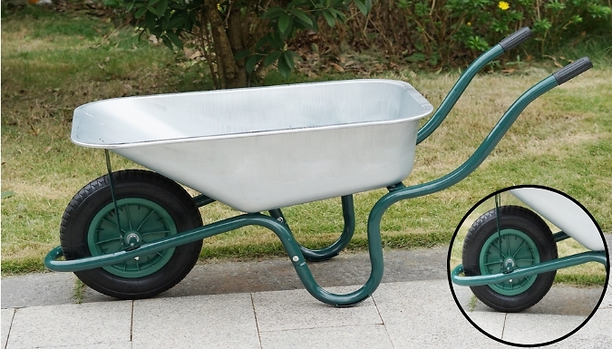 Steel Outdoor Wheel Barrow