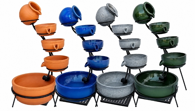 Decorative Outdoor Water Feature - 4 Designs