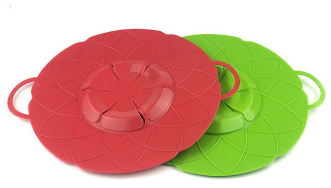 Silicone Spill-Stopper Pan Cover - 2 Colours