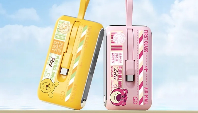 Cute Fast-Charging Power Bank - 4 Colours!