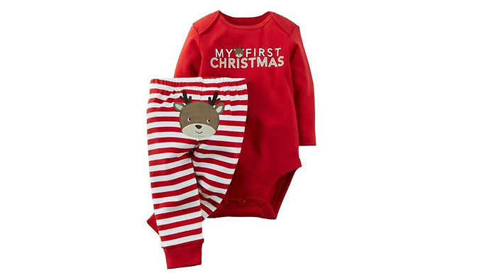 Children’s Christmas Pyjama Set - 2 Designs & 4 Sizes