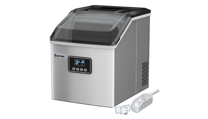 Go Groopie COSTWAY Countertop Ice Maker Machine