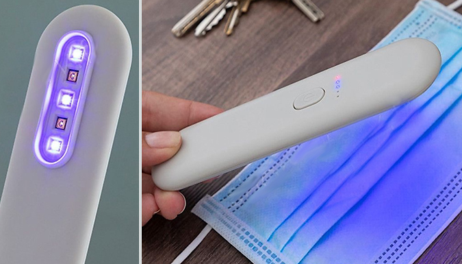 Shop-Story Portable & Rechargeable UV Disinfectant Lamp