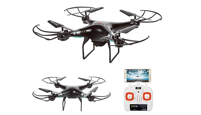 360 Degree Quadcopter Drone With Live HD Camera - 2 Colours