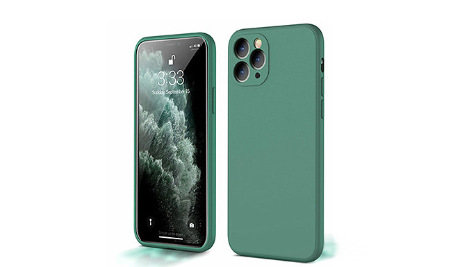 iPhone Compatible Liquid Silicone Phone Case - 5 Colours & 11 Designs