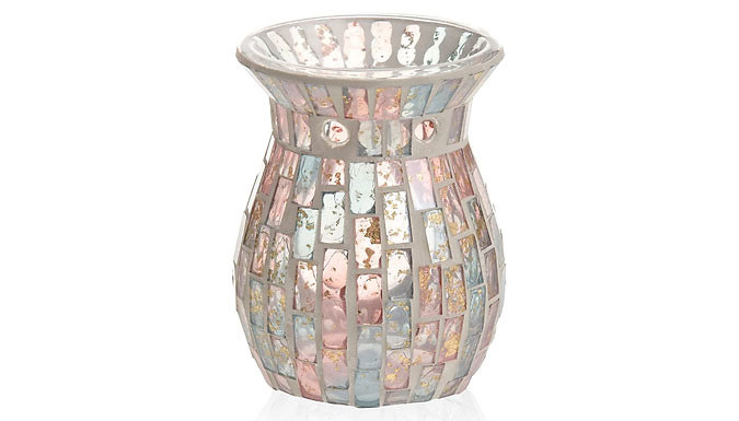 Yankee Candle Mosaic Glass 'Pastel Romance' Wax Burner