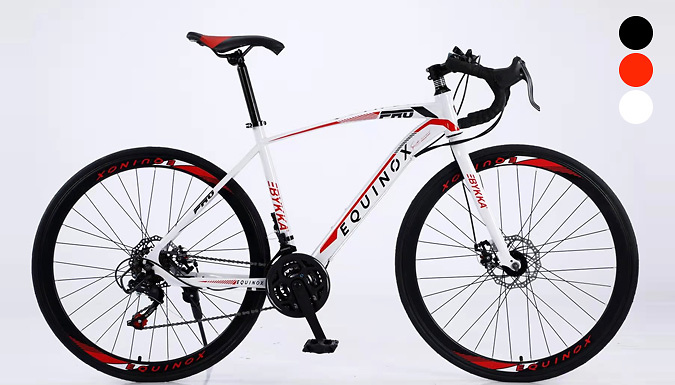 Bing bang bosh Ebykka Equinox Pro Road Racing Bike - 3 Colours