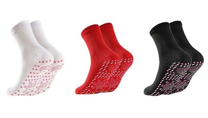 Self Heating Socks - 1, 2 or 3-Pairs!