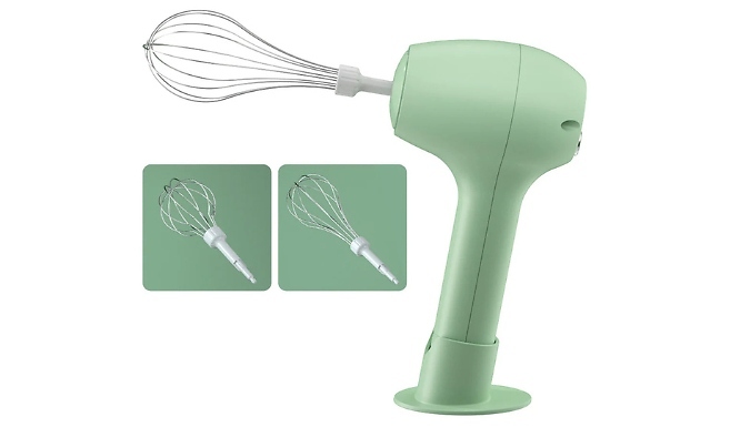 Cordless Electric Whisk - 2 Colours