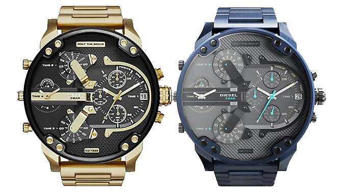 Men's Mr Daddy 2.0 Diesel Watches - 2 Colours