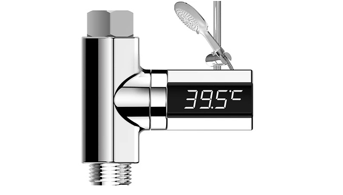 LED Shower Water Visual Thermometer