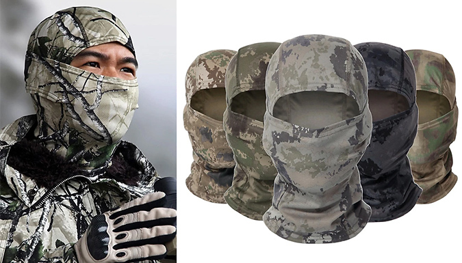 camo full face mask