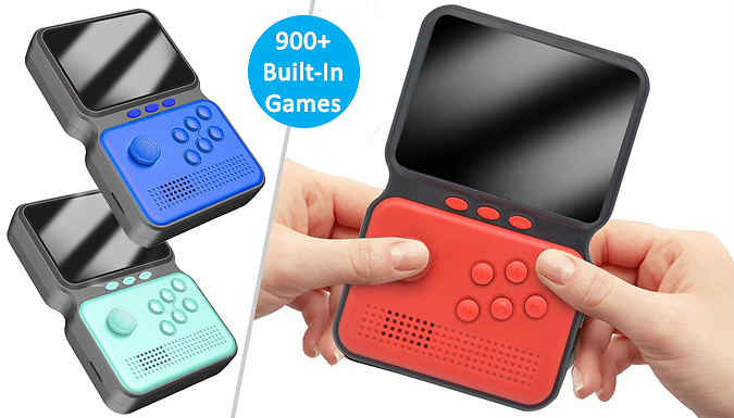 Portable Handheld Game Console - 3 Colours