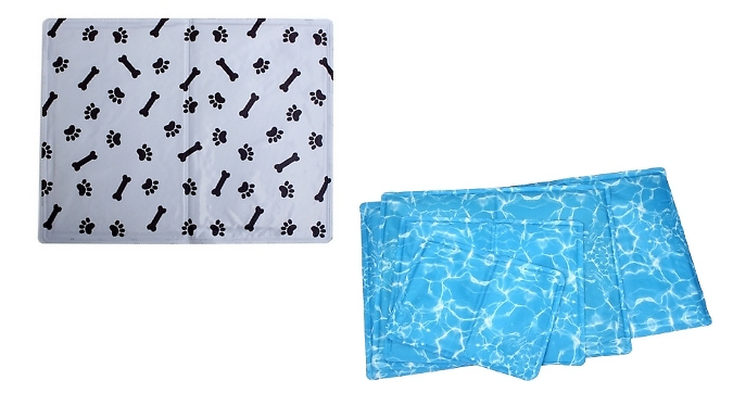 Pet Cooling Mat - 3 Styles, 3 Sizes