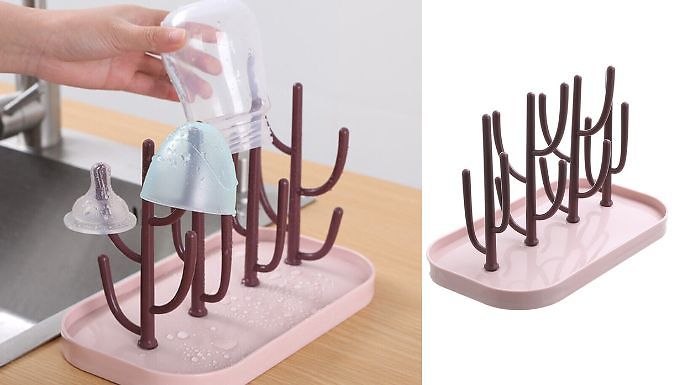 Baby Bottle Drying Rack 3 Colours