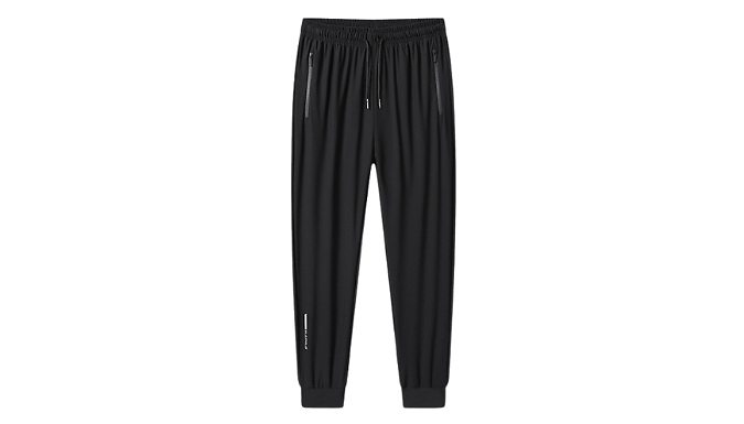 3-Pack Quick-Drying Stretchy Joggers - 3 Colours & 4 Sizes